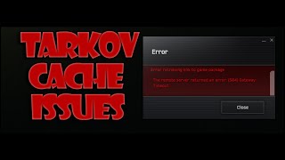 Tarkov Quick Tips  Clear Your Cache [upl. by Virginia]