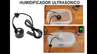 Humidificador Ultrasónico [upl. by Hanway]