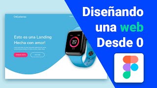 Como diseñar una Web  tutorial en Figma [upl. by Ateiluj]