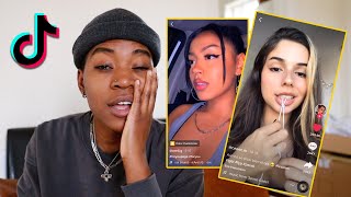 Reacting to ACTUALLY GOOD Lesbian Thirst Traps on Tik Tok [upl. by Standice254]