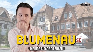 Por que BLUMENAU SC é a MELHOR CIDADE do Brasil PORTUGUÊS  INGLÊS [upl. by Redla]