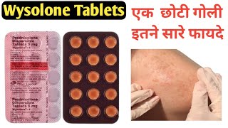 Wysolone Tablets  Wysolone 5 mg Tablet Uses In Hindi  prednisolone tablets [upl. by Gass528]