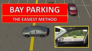 Learn how to PARK IN A BAY The easiest driving lesson by Parking Tutorial [upl. by Asetal53]