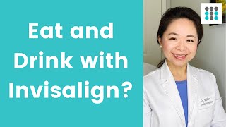 EATING AND DRINKING WITH ALIGNERS l Dr Melissa Bailey [upl. by Adias]