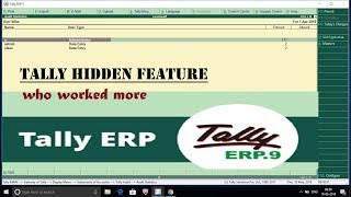 Tally ERP 9  How to See User Wise Entry [upl. by Andee182]